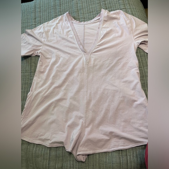 Free People Movement HOT SHOT Tee Romper Large NWOT - Picture 3 of 7